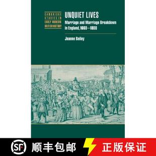 Breakdown Marriage Mar... Unquiet 1660–1800 4周达 9780521810586 Lives England and