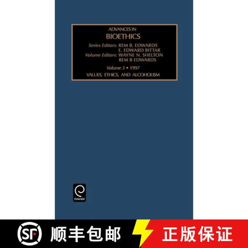 【3-4周达】精装 Values, Ethics and Alcoholism [9780762302192]
