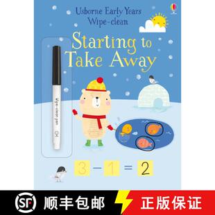 【3-4周达】Early Years Wipe-Clean Starting to Take Away [9781474968423]