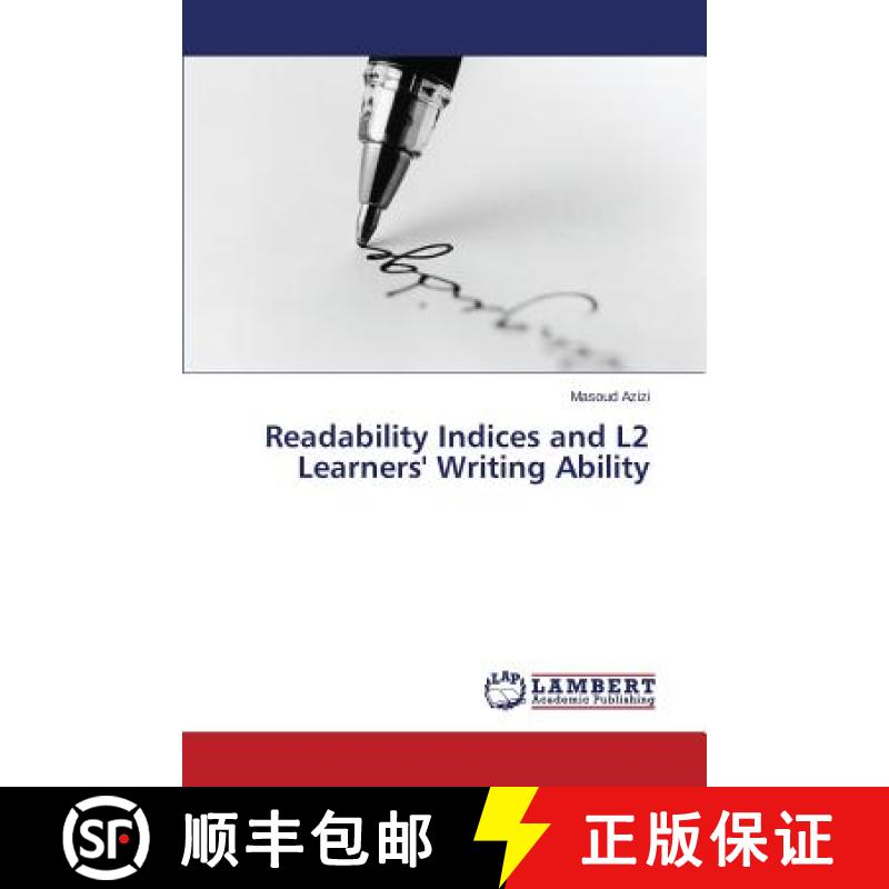 预订 Readability Indices and L2 Learners' Writing Ability [9783659714238]