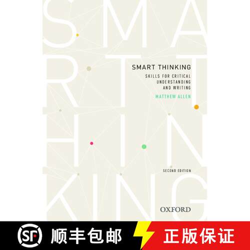 预订 Smart thinking: Skills for critical understanding and writing, Second Edition - Re-issue [9780195524055]