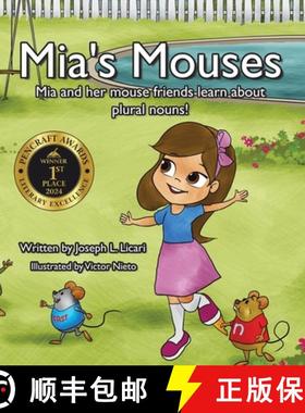 【3-4周达】Mia's Mouses: Mia and her mouse friends learn about plural nouns [9781665758376]