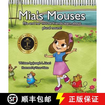 【3-4周达】Mia's Mouses: Mia and her mouse friends learn about plural nouns [9781665758376]