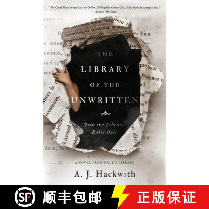 【3-4周达】The Library of the Unwritten [9781984806376]