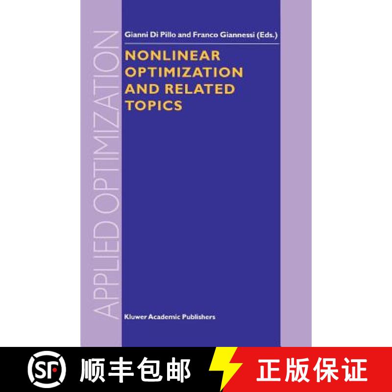 【3-4周达】Nonlinear Optimization and Related Topics [9781441948236]