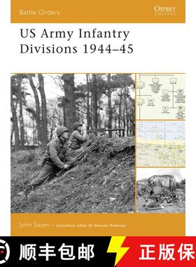 【3-4周达】US Army Infantry Divisions 1944–45 [9781846031199]