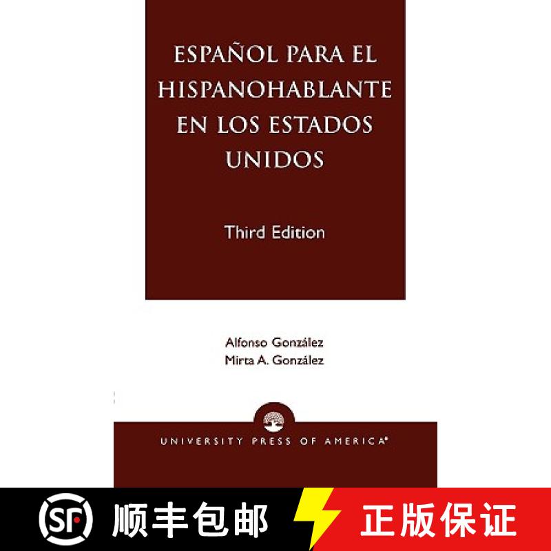 【3-4周达】Espanol Para el Hispanohablante en los Estados Unidos, Third Edition [9780761820376]