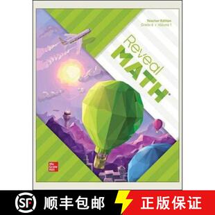 【3-4周达】Reveal Math, Grade 4, Teacher Edition, Volume 1 [9780076839179]