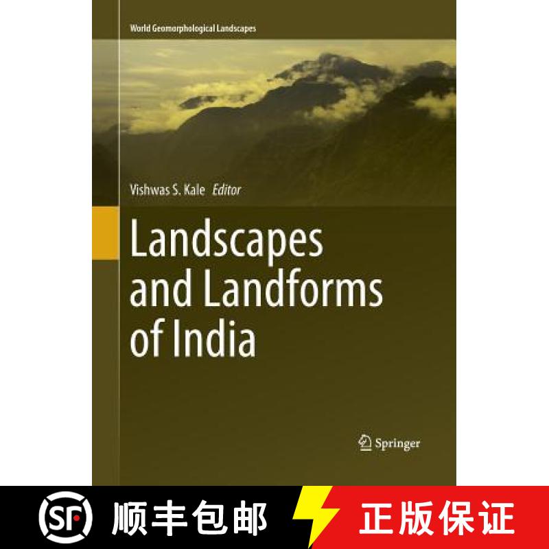 【3-4周达】Landscapes and Landforms of India [9789402400298]