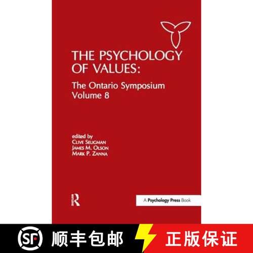 【3-4周达】The Psychology of Values: The Ontario Symposium, Volume 8 [9781138989788]