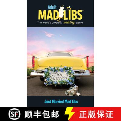 【3-4周达】Just Married Mad Libs: World's Greatest Wedding Game [9780843180008]