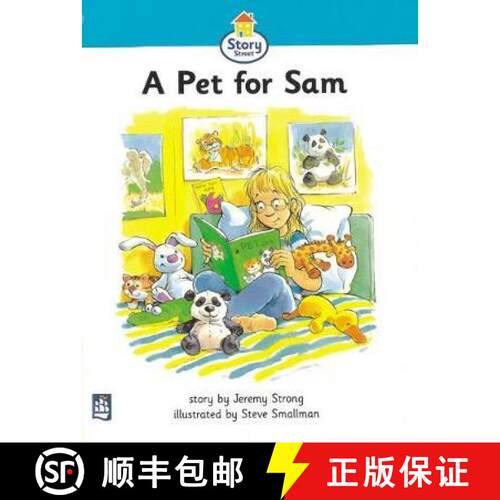 【3-4周达】Pet for Sam,A Story Street Beginner Stage Step 2 Storybook 12: - Pet for Sam,A Story Stree... [9780582406667]