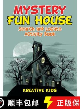 【3-4周达】Mystery Fun House Search and Locate Activity Book [9781683770008]