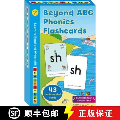 【3-4周达】Beyond ABC Phonics Flashcards [9781782488491]