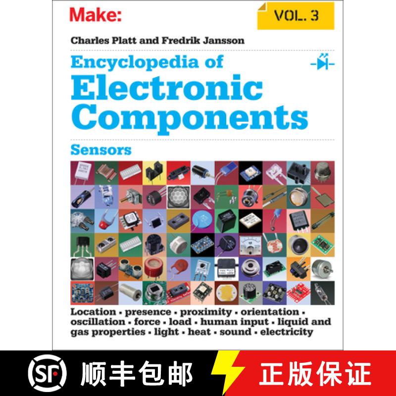 【2-3周达】Encyclopedia of Electronic Components: Sensors for Location, Presence, Proximity, Orientat... [9781449334314]