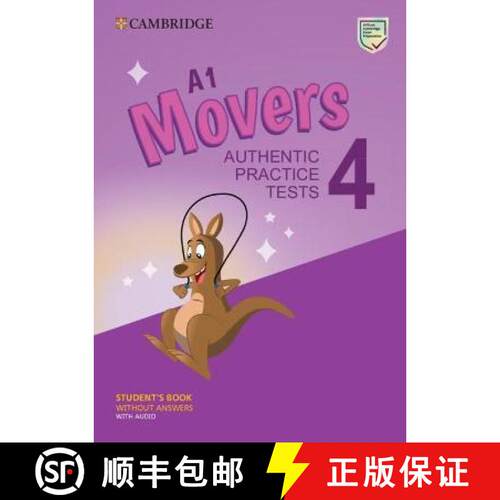 预订 A1 Movers 4 Student's Book without Answers with Audio : Authentic Practice Tests [9781009036245]