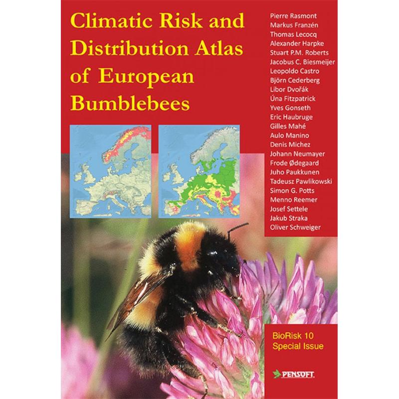 【4周达】Climatic Risk and Distribution Atlas of European Bumblebees[9789546427687]-封面