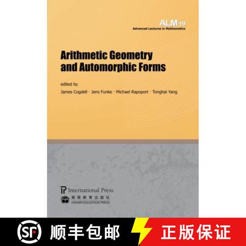 预订 Arithmetic Geometry and Automorphic Forms [9781571462299]