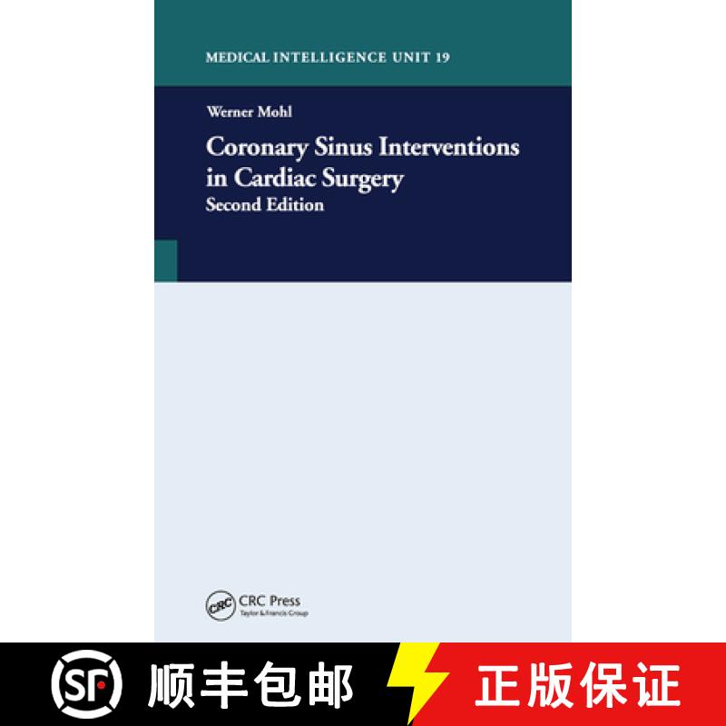 【3-4周达】Coronary Sinus Intervention in Cardiac Surgery [9780367447342]