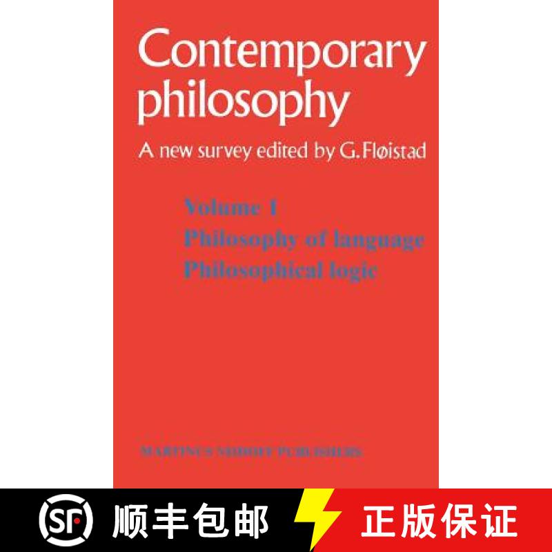【3-4周达】Tome 1 Philosophie du langage, Logique philosophique / Volume 1 Philosophy of language, Ph... [9789024732975]