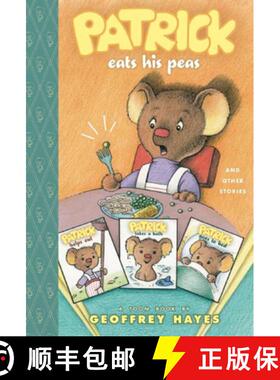 【3-4周达】Patrick Eats His Peas and Other Stories: Toon Books Level 2 [9781935179344]