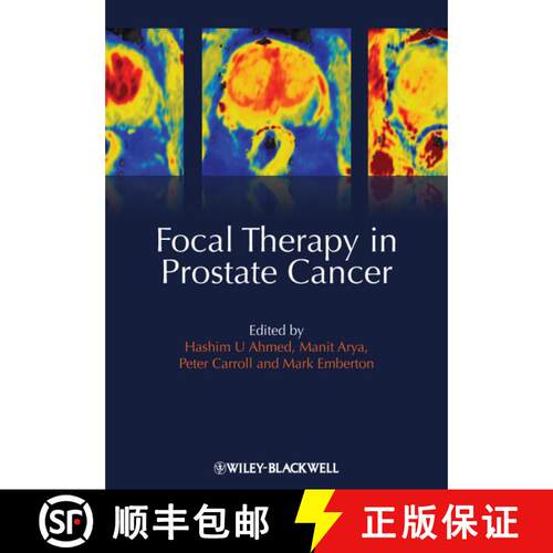 【3-4周达】精装 Focal Therapy In Prostate Cancer [Wiley医学] [9781405196499]