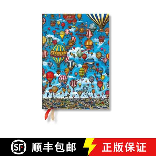 【3-4周达】2027 Balloon Festival MIDI Softcover 12-Month Daily Planner, 432pg, 80gsm by Paperblanks (... [9780349716954]