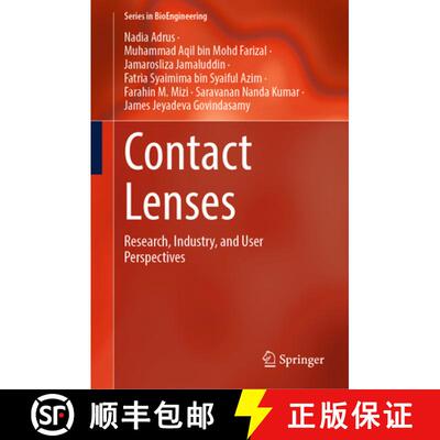 【3-4周达】精装 Contact Lenses: Research, Industry, and User Perspectives [9789819636358]