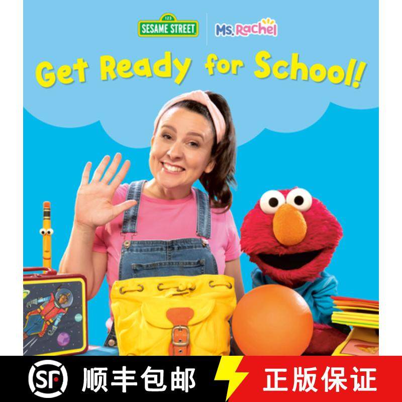 【3-4周达】Get Ready for School! (Ms. Rachel/Sesame Street) [9798217118045]