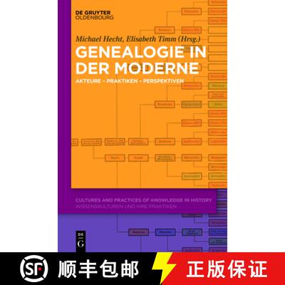 【3-4周达】精装 Genealogie in der Moderne – Akteure – Praktiken – Perspektiven [9783110717945]