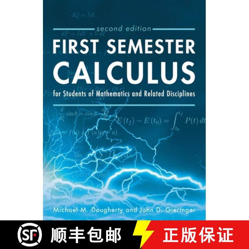 【3-4周达】First Semester Calculus for Students of Mathematics and Related Disciplines [9781793576170]