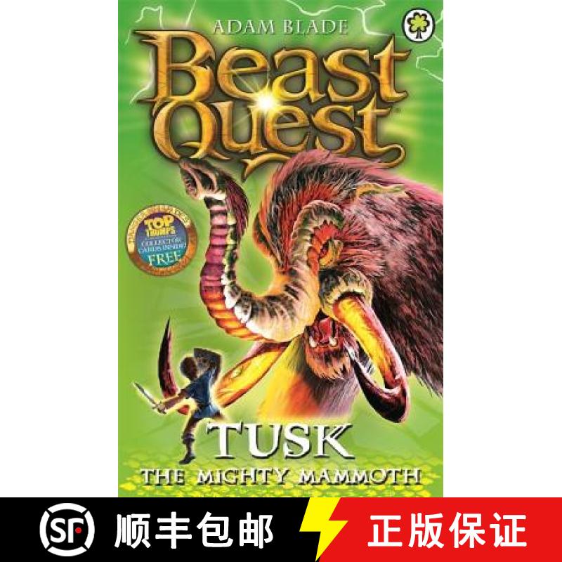 【3-4周达】Beast Quest: Tusk the Mighty Mammoth: Series 3 Book 5 [9781408300022]