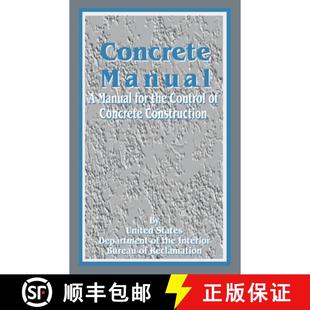Control 9780894990267 Manual Concrete for Construction the 3周达