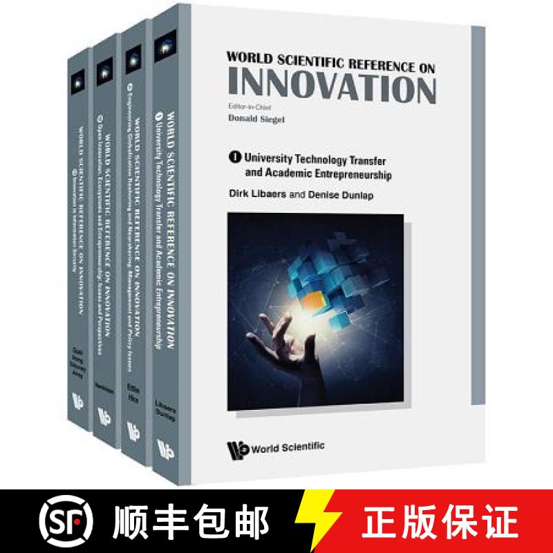 【3-4周达】World Scientific Reference on Innovation (in 4 Volumes) [9789813147027]