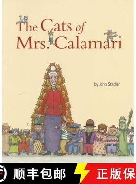 【3-4周达】The Cats of Mrs. Calamari [9781595722577]