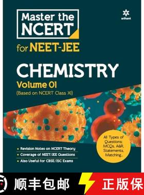 【3-4周达】Master the NCERT for NEET and JEE Chemistry Vol 1 [9789389208559]