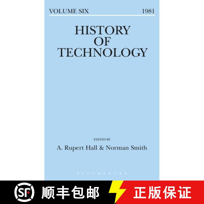 【3-4周达】History of Technology Volume 6 [9781350018006]