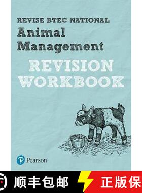 【3-4周达】Pearson REVISE BTEC National Animal Management Revision Workbook - 2023 and 2024 exams and... [9781292149998]
