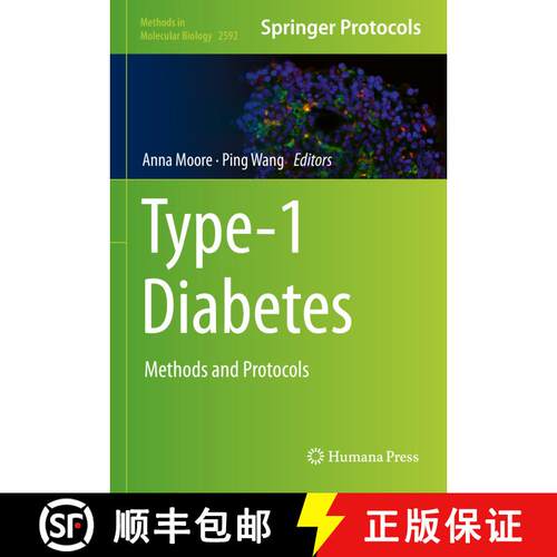 【3-4周达】精装 Type-1 Diabetes : Methods and Protocols [9781071628065]