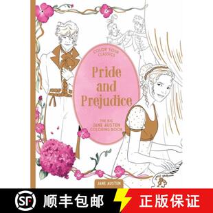 Pride The Color Classics Book 预订 Coloring and Your Jane Big Prejudice 9798881602154 Austen