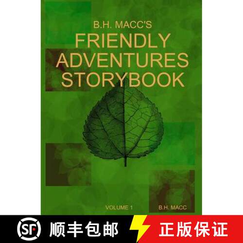 【3-4周达】B.H. MACC's Friendly Adventures Storybook [9780359220182]