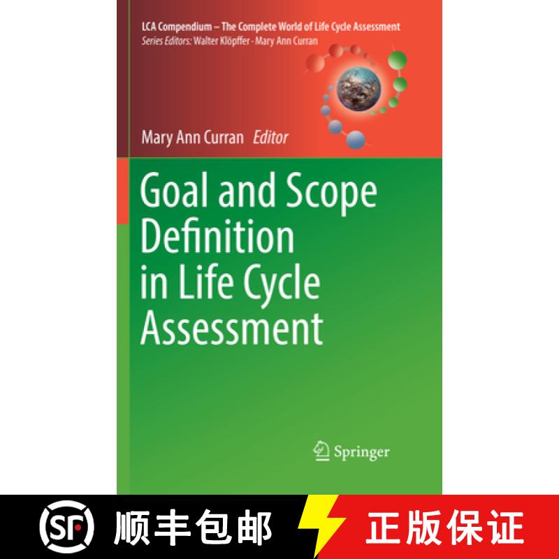 【3-4周达】Goal and Scope Definition in Life Cycle Assessment [9789402414189]