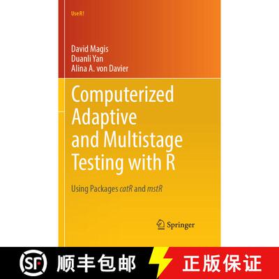 【3-4周达】Computerized Adaptive and Multistage Testing with R : Using Packages catR and mstR (Softco... [9783319887357]