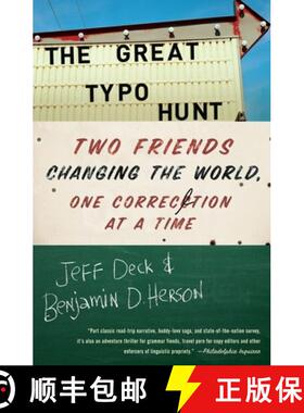 【3-4周达】The Great Typo Hunt: Two Friends Changing the World, One Correction at a Time [9780307591081]