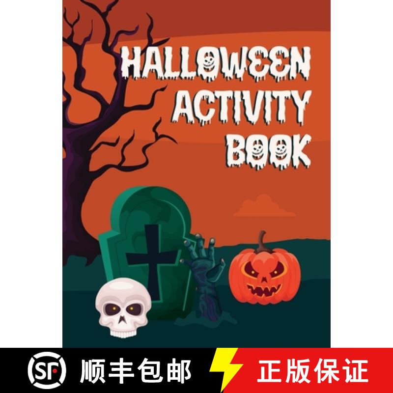 【3-4周达】Halloween Activity Book: 30 Amazing Mazes [9781648302022]