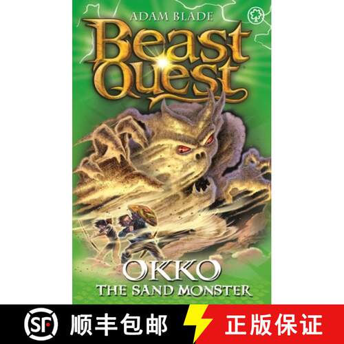 【3-4周达】Beast Quest: Okko the Sand Monster: Series 17 Book 3 [9781408340820]