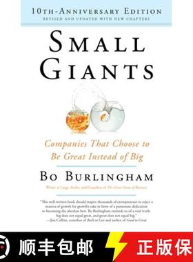 【3-4周达】Small Giants: Companies That Choose to Be Great Instead of Big [9780143109600]