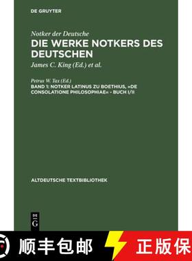 预订 Notker latinus zu Boethius, »De consolatione Philosophiae« – Buch I/II [9783484201941]