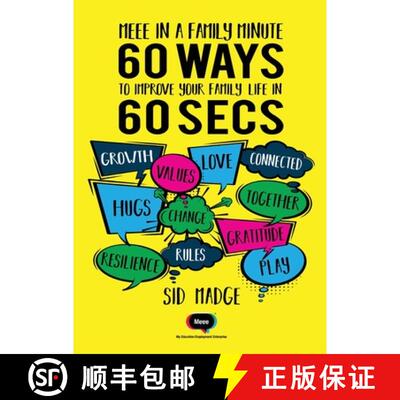 【3-4周达】Meee in a Family Minute - 60 Ways To Improve Your Family Life in 60 Seconds [9781916413498]