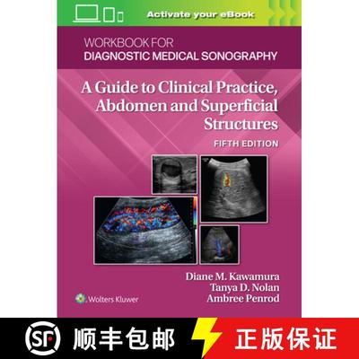【2-3周达】Workbook for Diagnostic Medical Sonography: Abdominal and Superficial Structures [9781975177089]
